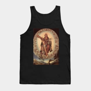 The Holy Trinity of God the Father, Jesus & The Holy Spirit Cross Crucifix Tank Top